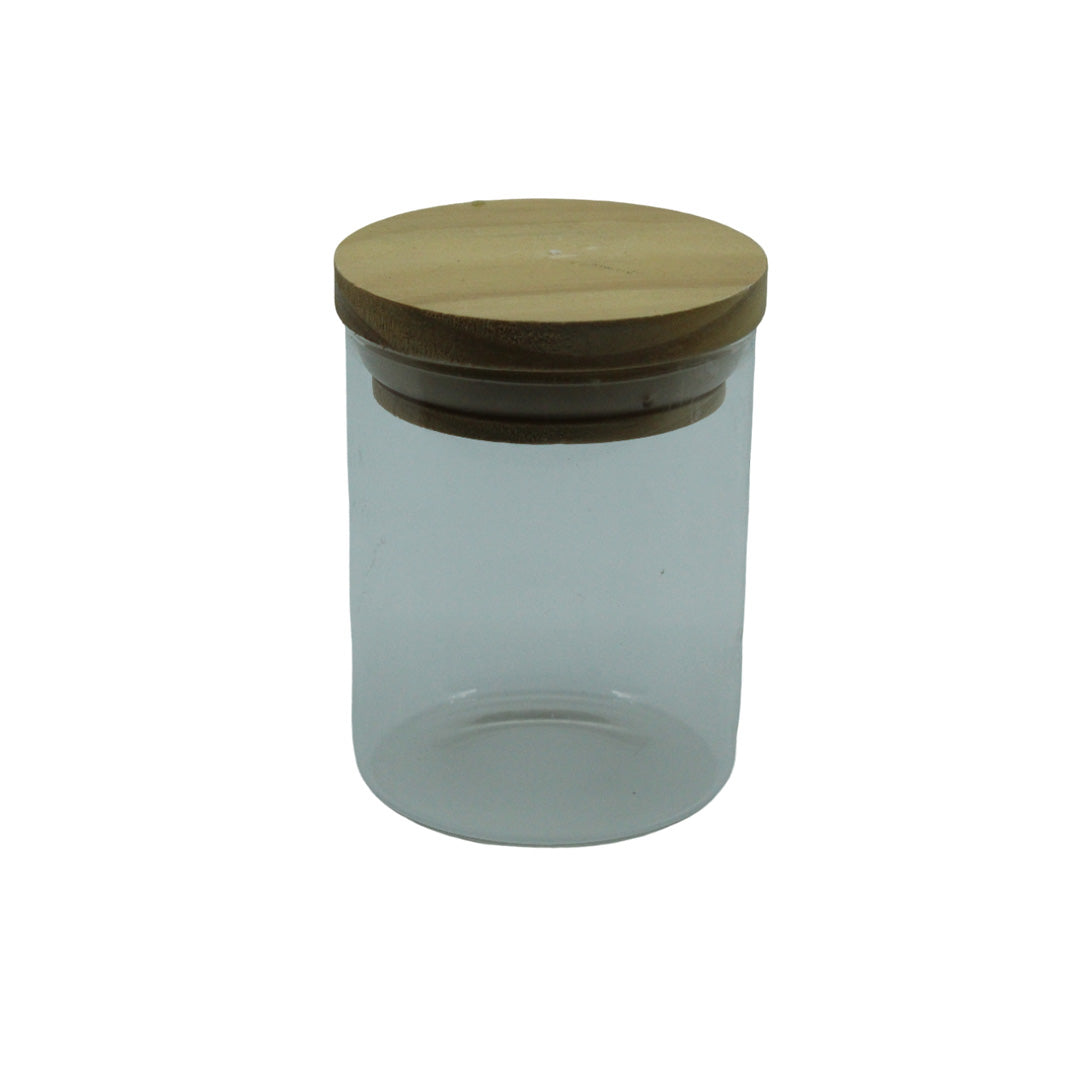 Bamboo Storage Jar