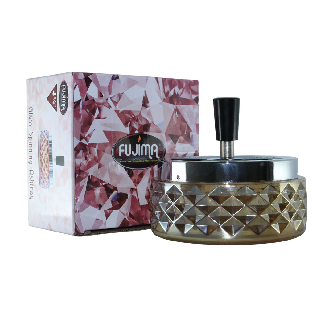 Fujima Glass Spinning Ashtray