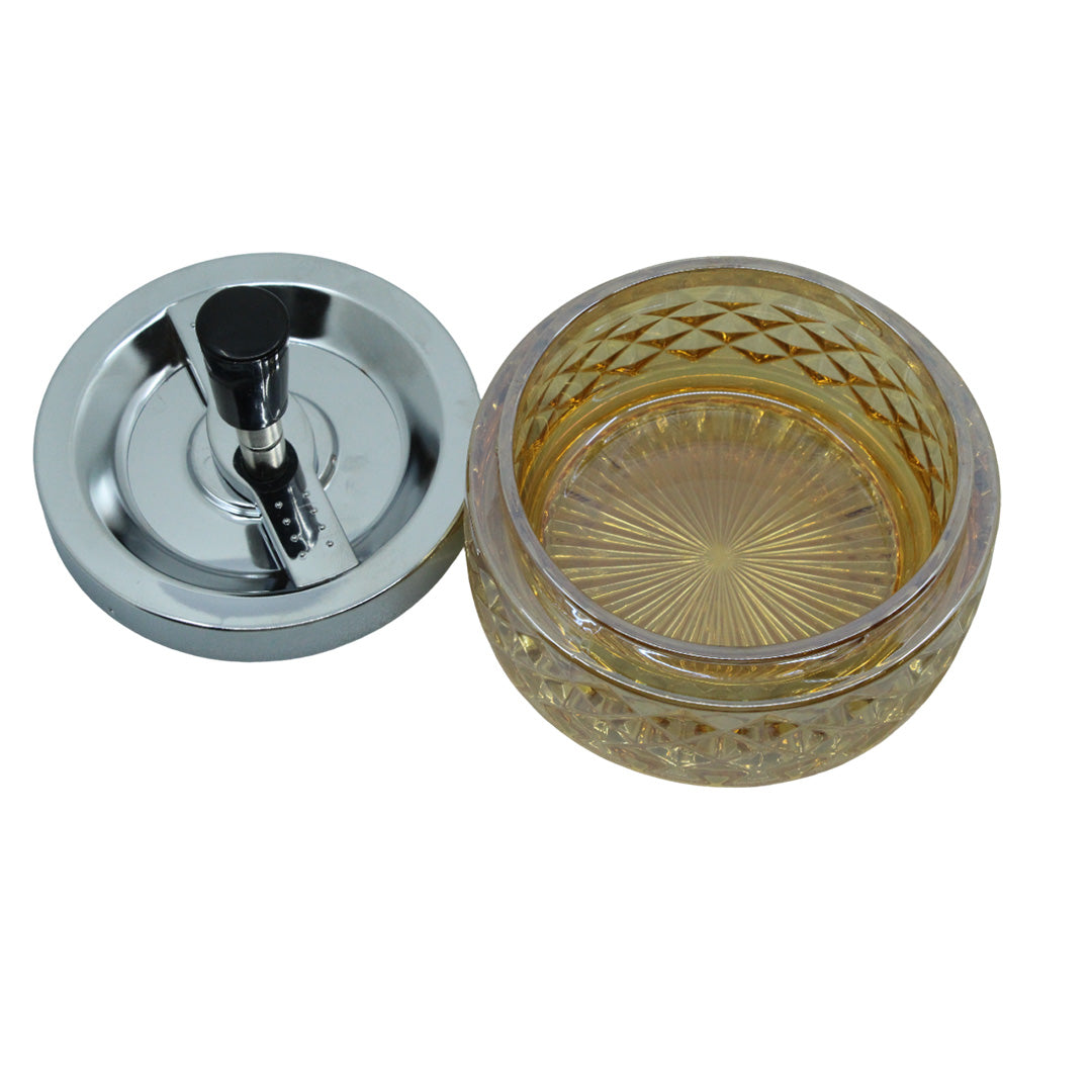 Fujima Glass Spinning Ashtray