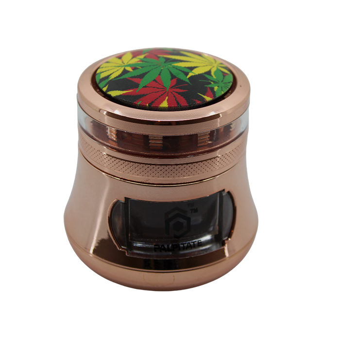 4-Piece Rasta Beaker Base Grinder