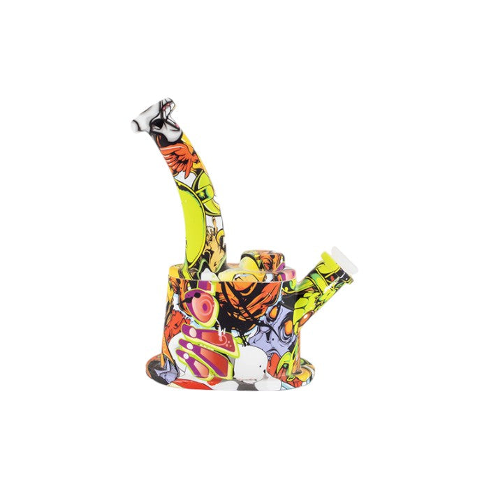 Printed Flat Base with Container and Dabber