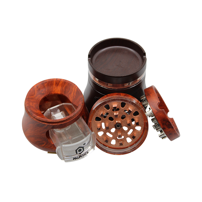 Ashtray Top 4-Piece Wooden Grinder