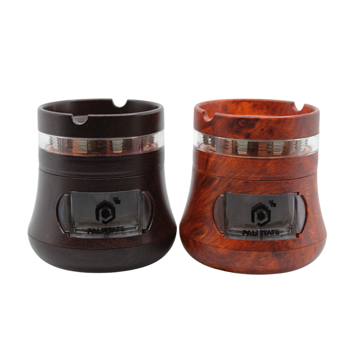 Ashtray Top 4-Piece Wooden Grinder