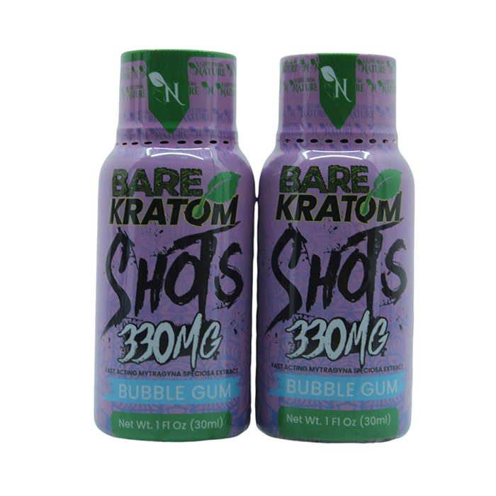 Bare Kratom Shot Bubble Gum