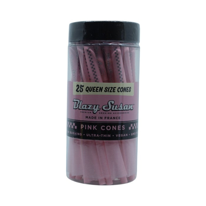 BLAZY SUSAN 25 pack QUEEN SIZE PINK CONES