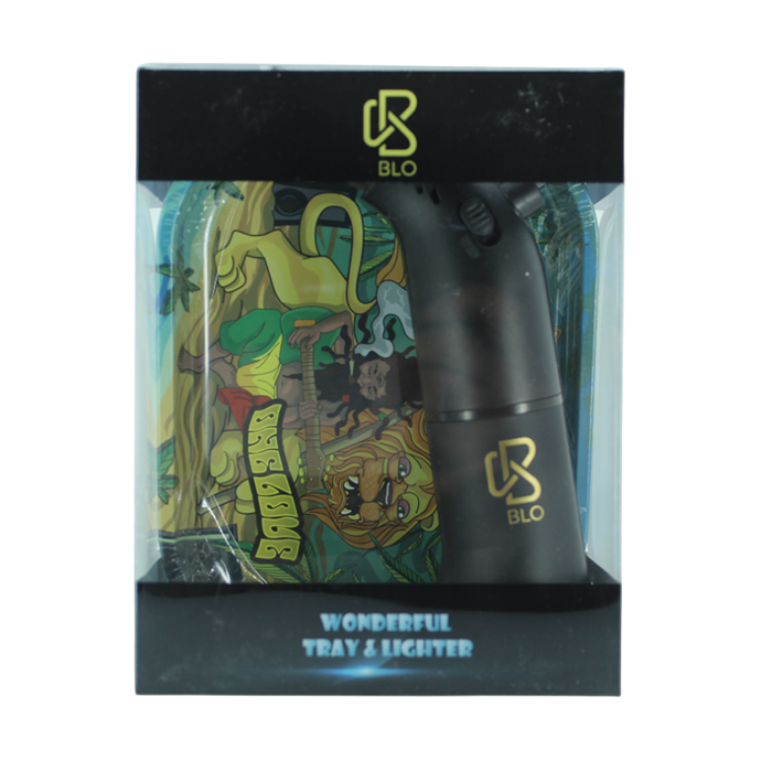 BLO WONDERFUL TRAY AND LIGHTER