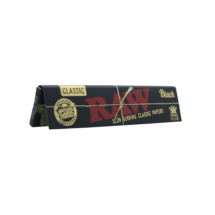 CLASSIC BLACK RAW KING SIZE SLIM PAPER