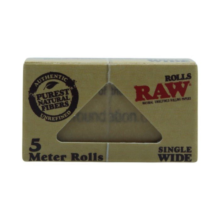 CLASSIC RAW NATURAL UNREFINED ROLLING PAPERS SINGLE WIDE