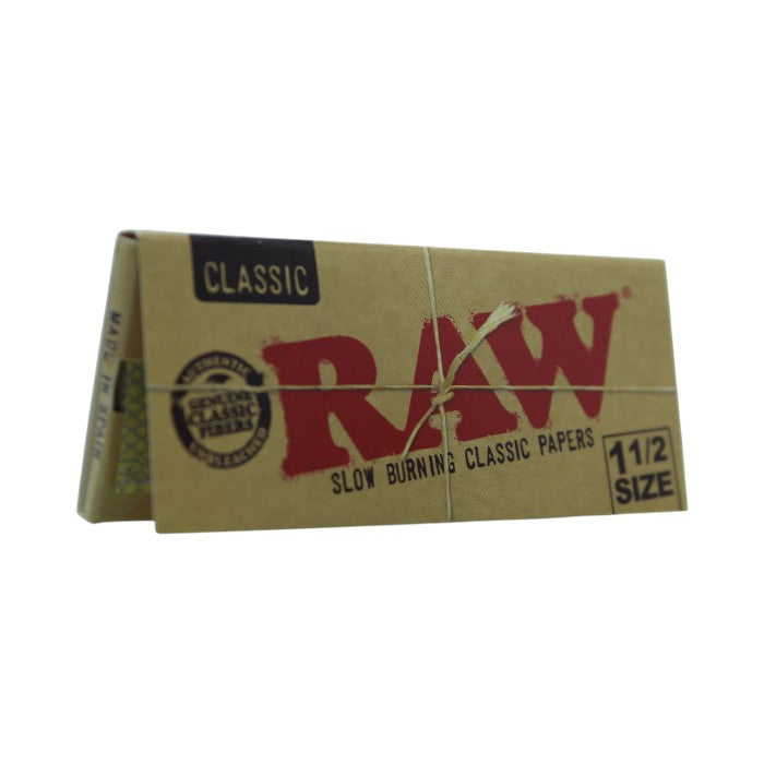 CLASSIC RAW SLOW BURNING PAPERS 1 1/2 SIZE