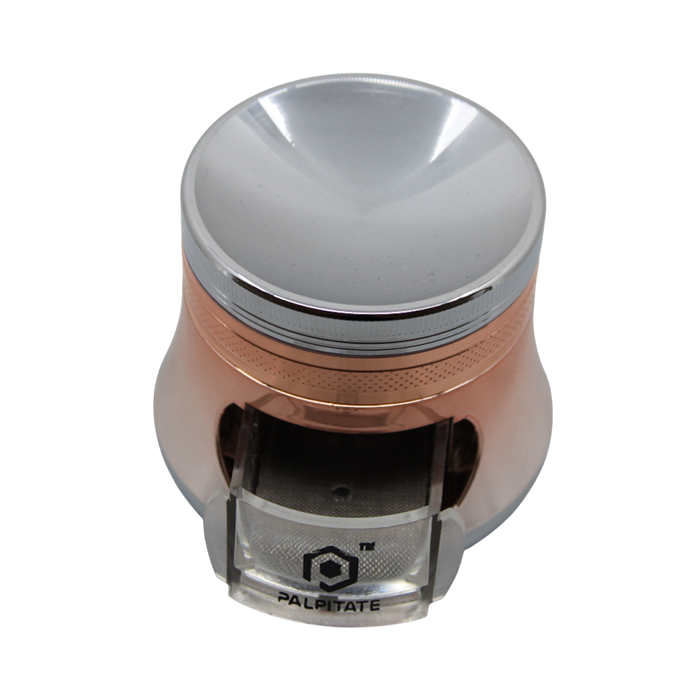 Curved Top Metal 4 Piece Grinder