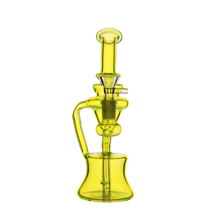 UV color recycler with inline percolator
