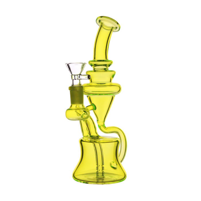 UV color recycler with inline percolator