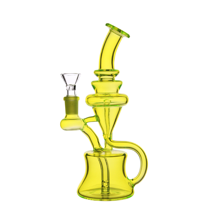 UV color recycler with inline percolator