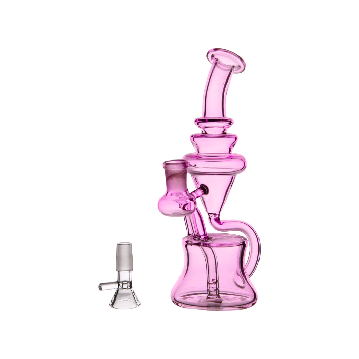 UV color recycler with inline percolator
