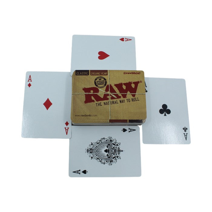 CLASSIC ORGANIC HEMP RAW DESIGNED PLAYING CARDS