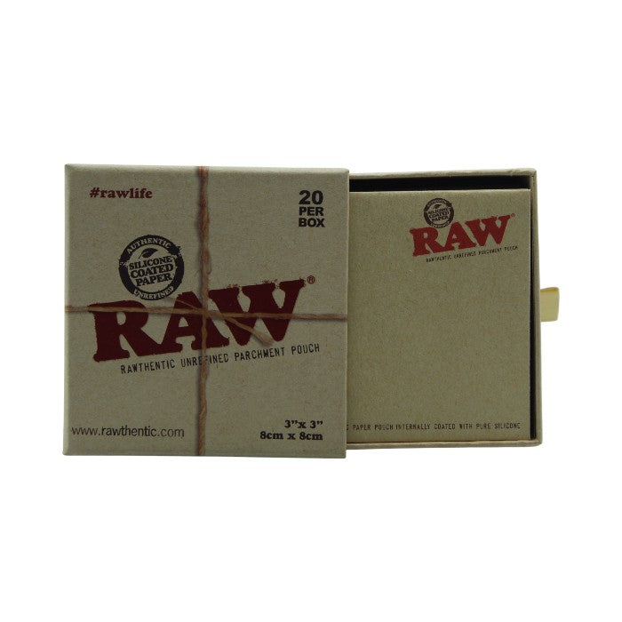RAWTHENTIC UNREFINED PARCHMENT POUCH