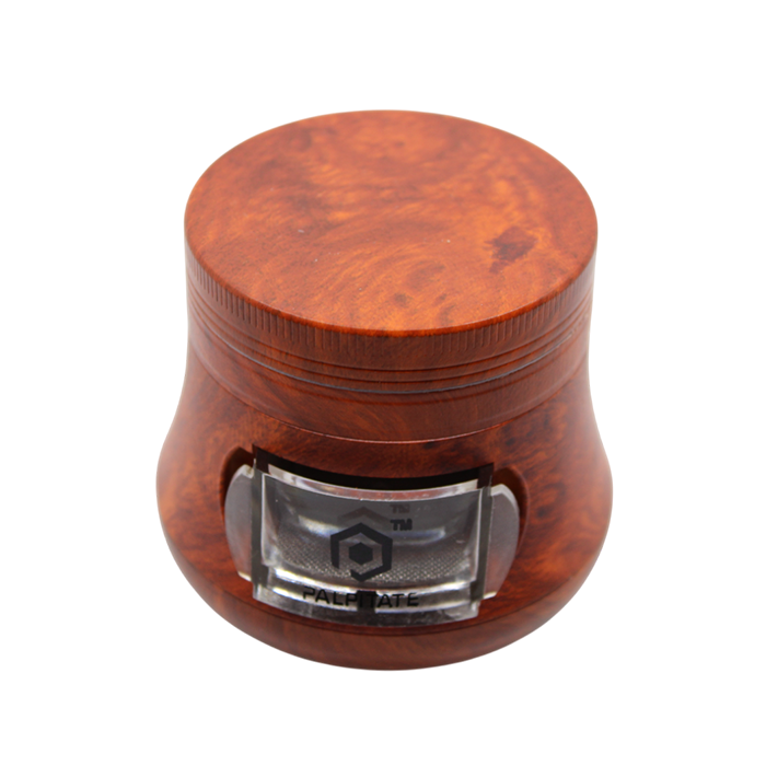 Plain Top 4 Piece Wooden Grinder