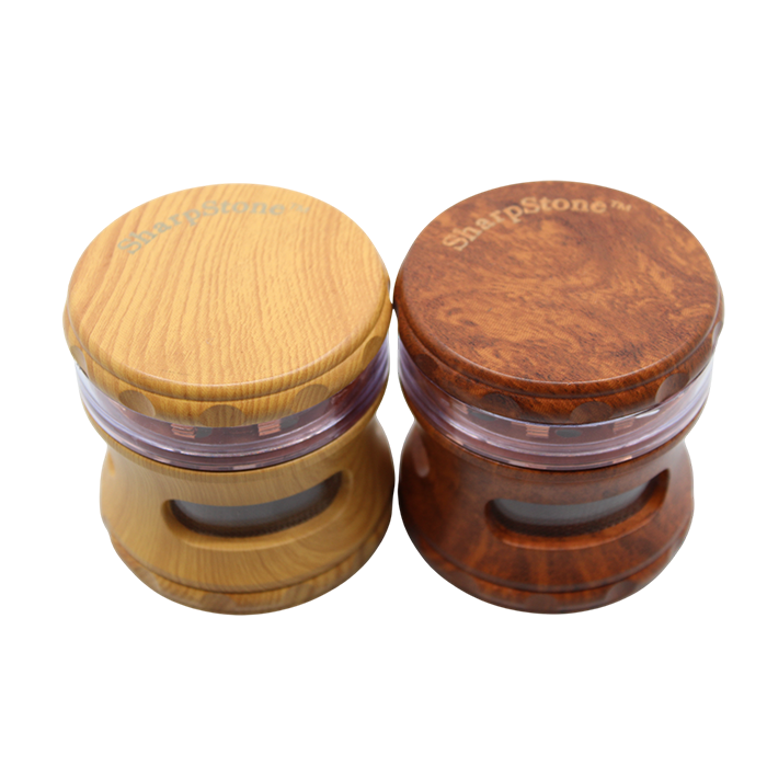 Sharp Stone Wooden Grinder