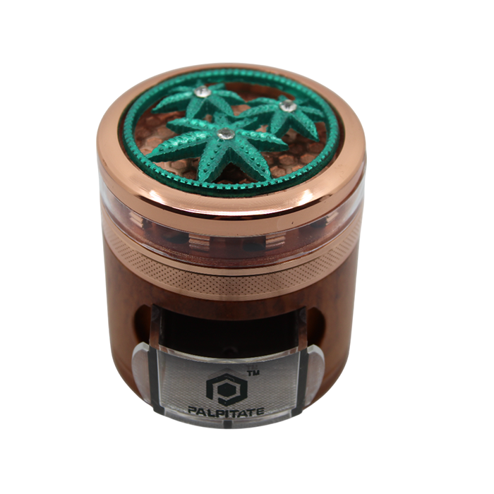 Shiny Leaf On Top Grinder