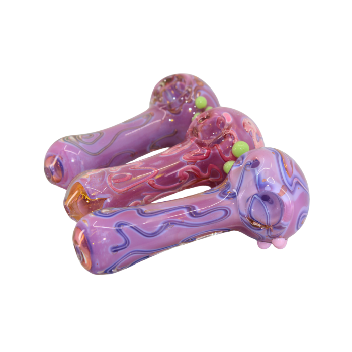 Aura Weave Glass Pipe