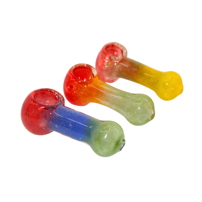 Trilogy Hue Frit Glass Spoon Pipes