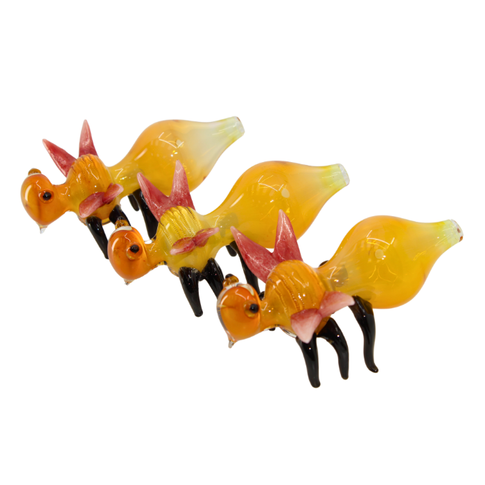 Golden Insecta Artisan Pipe