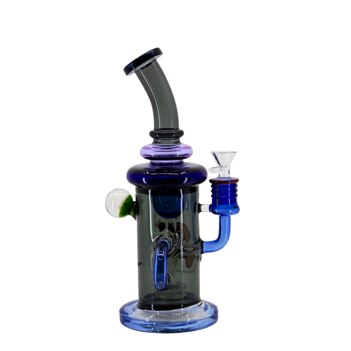 Fish Side Marble Recycle Bong