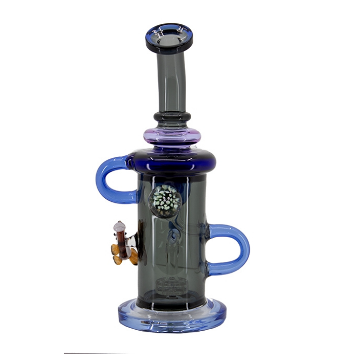 Fish Side Marble Recycle Bong