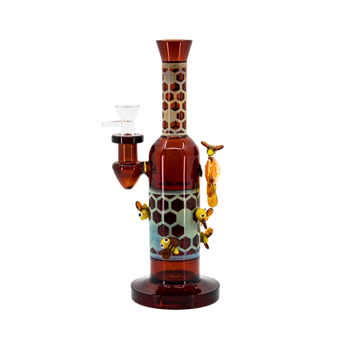 Honey Dripping HoneyComb Bong