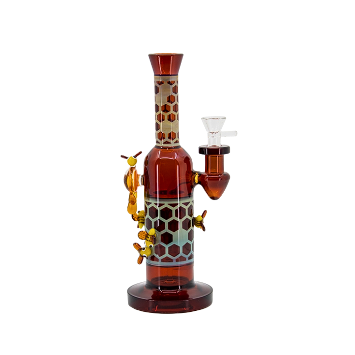 Honey Dripping HoneyComb Bong