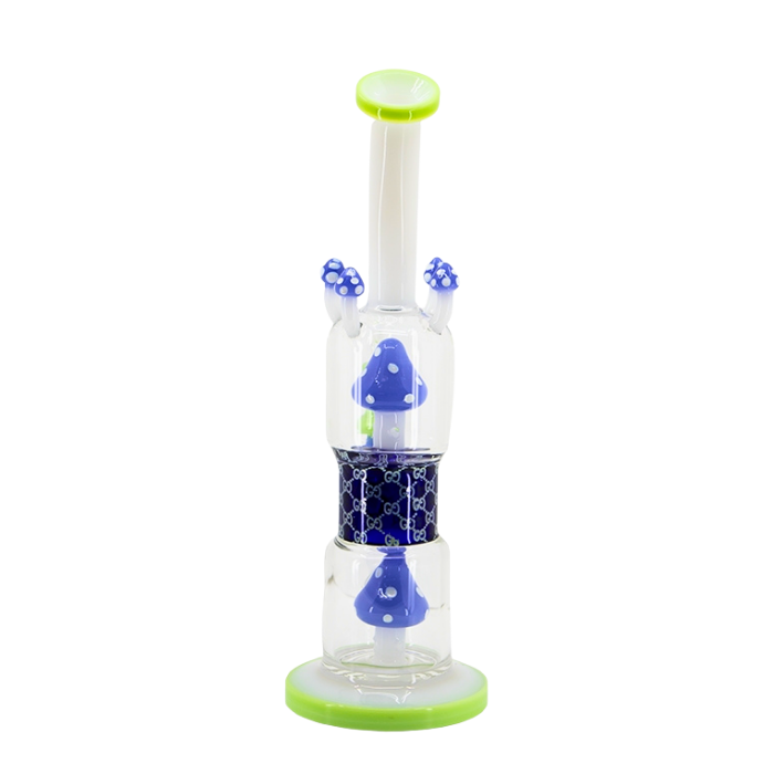 Mushroom Perc Bent Neck Bong