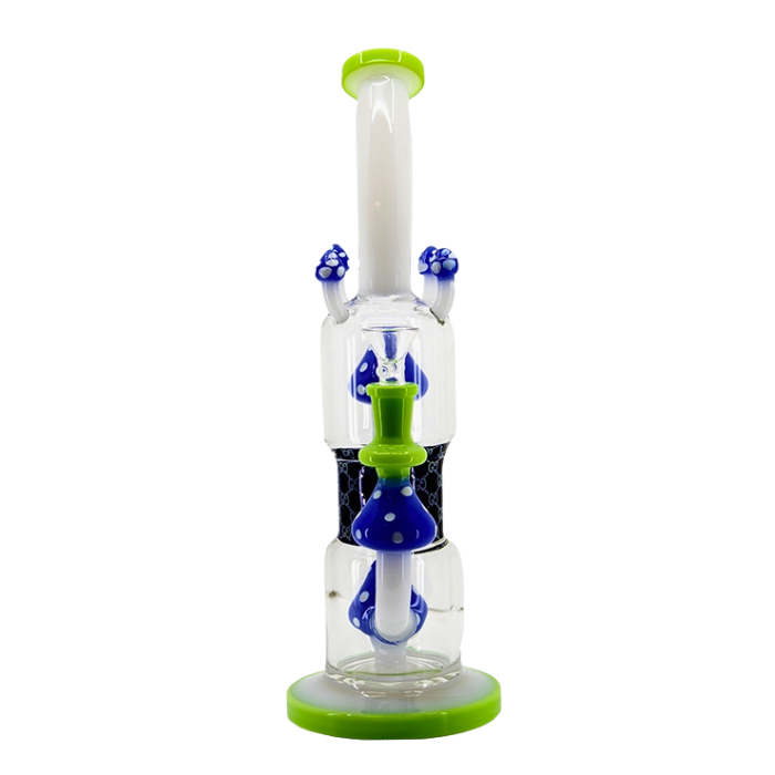Mushroom Perc Bent Neck Bong