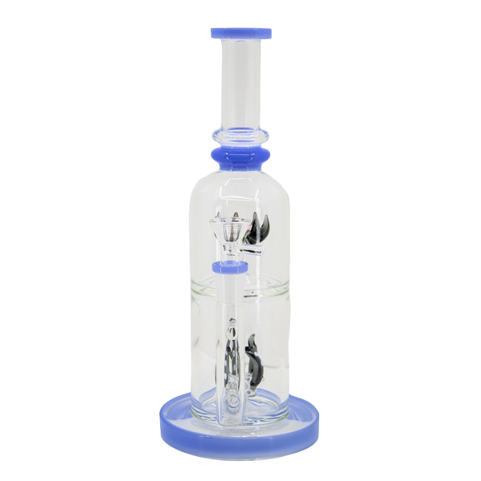 Tentacles Double Circ Perc Bong