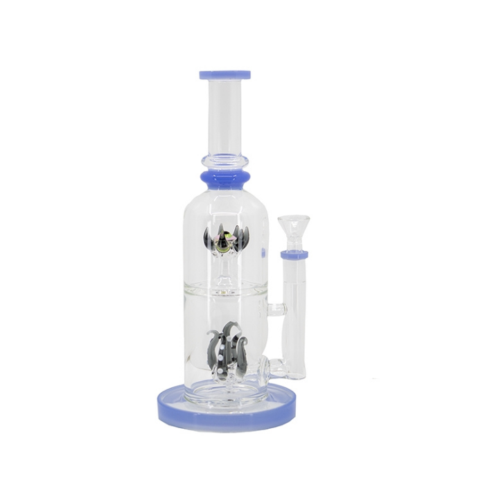 Tentacles Double Circ Perc Bong