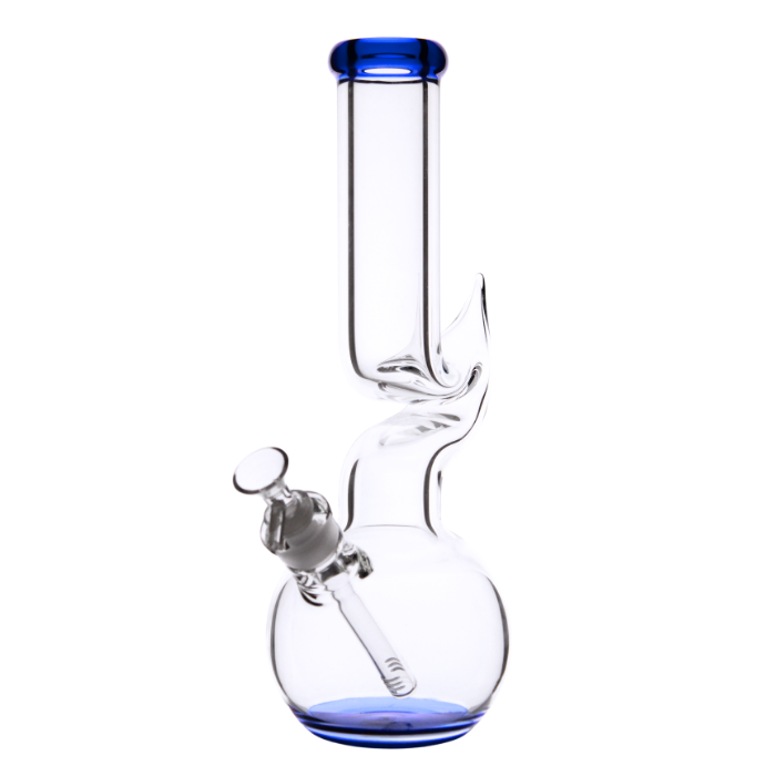 Zigzag Beaker base 9mm thick waterpipe