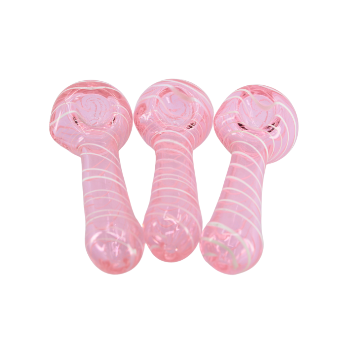 Pink Ribbon Swirl Pipe
