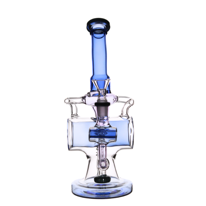 Recycler with showerhead perc