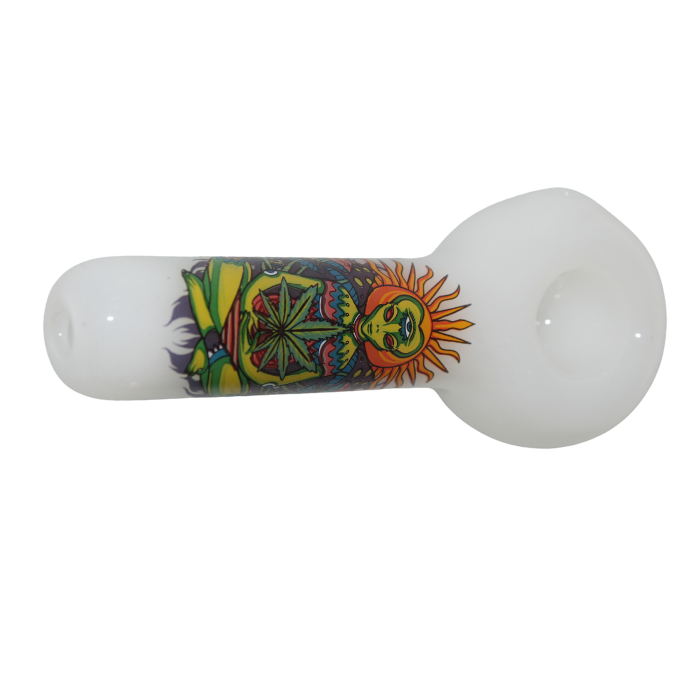 Chromatic Emblem Glass Pipes