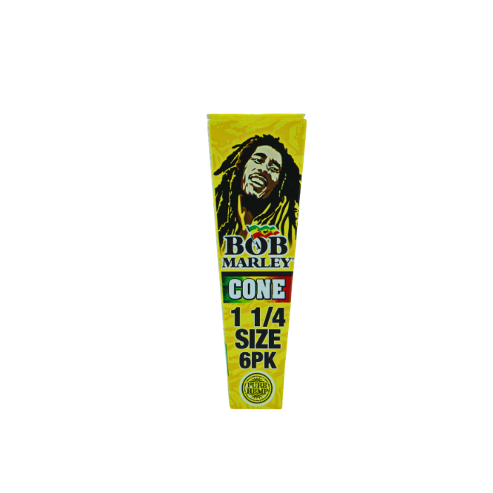 BOB MARLEY CONES 1 1/4 SIZE 6 PACK