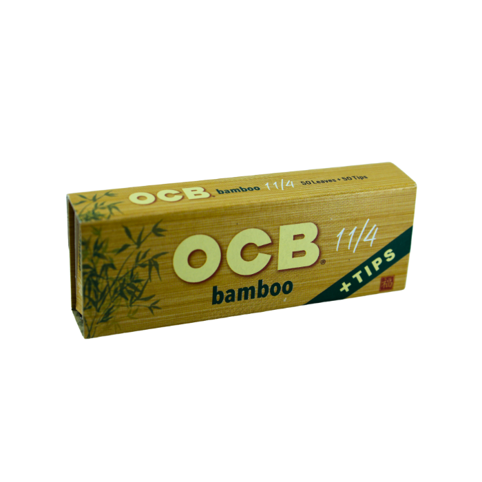 OCB BAMBOO 1 1/4 50 LEAVES + 50 TIPS