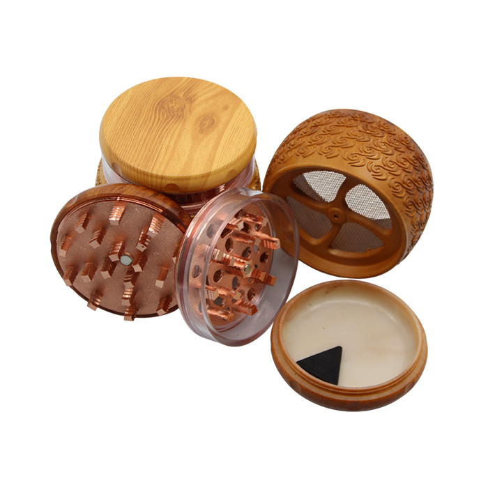 Wooden Texture Medium Grinder
