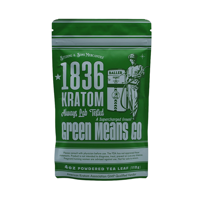 1836 Green Means Go 4oz Powdered Tea Leaf