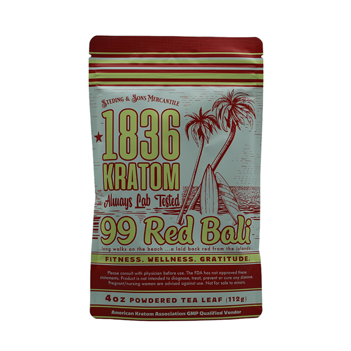 1836 Kratom 99 Red Bali 4oz