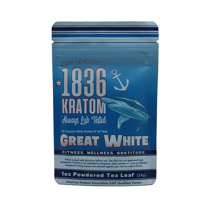 1836 Kratom Great White Powder