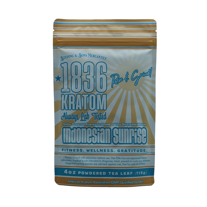 1836 Kratom Indonesian Sunrise 4oz