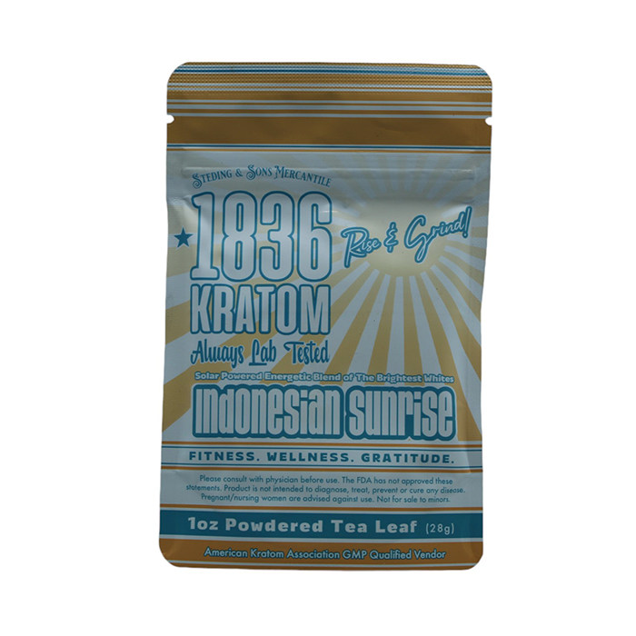 1836 Kratom Indonesian Sunrise 1 oz Powder