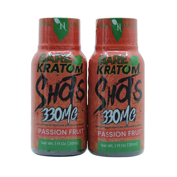 Bare Kratom Shot Passion Fruit