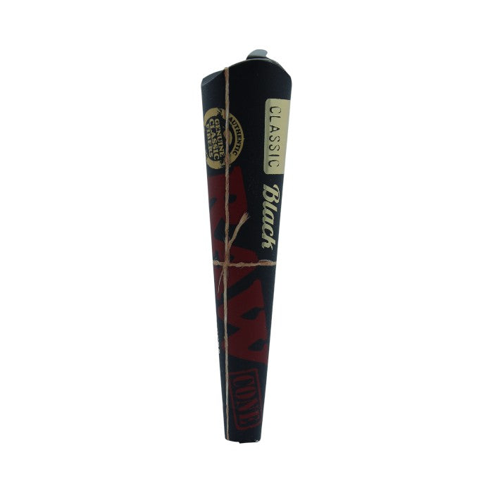 CLASSIC BLACK RAW SLOW BURNING 6 PACK CONES