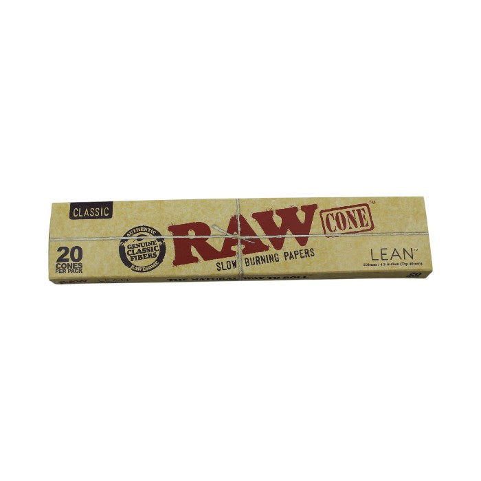 CLASSIC RAW CONE 20CONES PER PACK LEAN 110mm/4.3inches (tip 40mm)