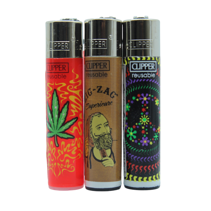 CLIPPERS DESIGNER LIGHTERS COMBO OF 12